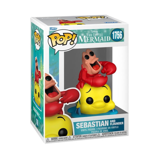 Figura Funko POP! de Sebastián sobre Flounder - 2