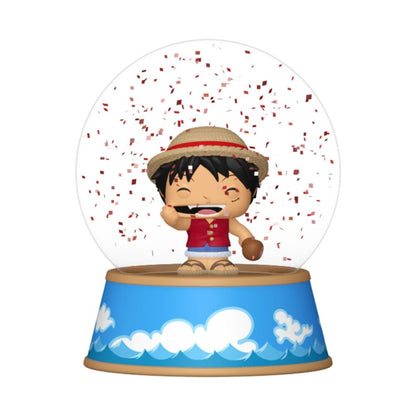 Mini bolas de nieve FUNKO de One Piece con Luffy, Zoro, Nami y Sanji - 6