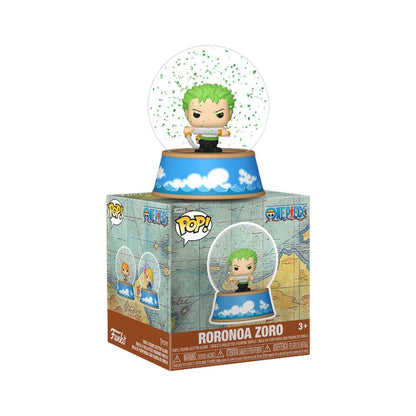 Mini bolas de nieve FUNKO de One Piece con Luffy, Zoro, Nami y Sanji - 9