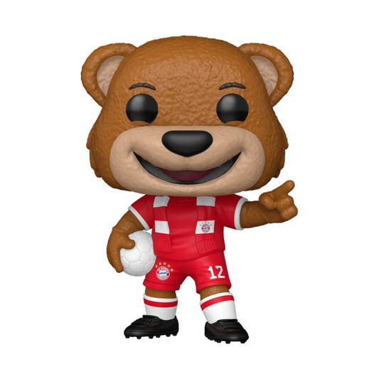 Figura Funko POP! de Berni The Bear con uniforme del FC Bayern Munich y balón
