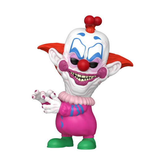 Figura Funko POP! de Slim de Killer Klowns con traje rosa y zapatos verdes