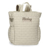 Mochila beige Duna de Mickey Disney con bolsillos laterales