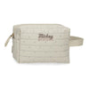 Neceser adaptable beige Duna con diseño de Mickey Disney