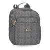 Mochila gris Zenia de Mickey Disney con bolsillo frontal
