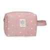 Neceser rosa Luma de Mickey Disney con estampado de estrellas