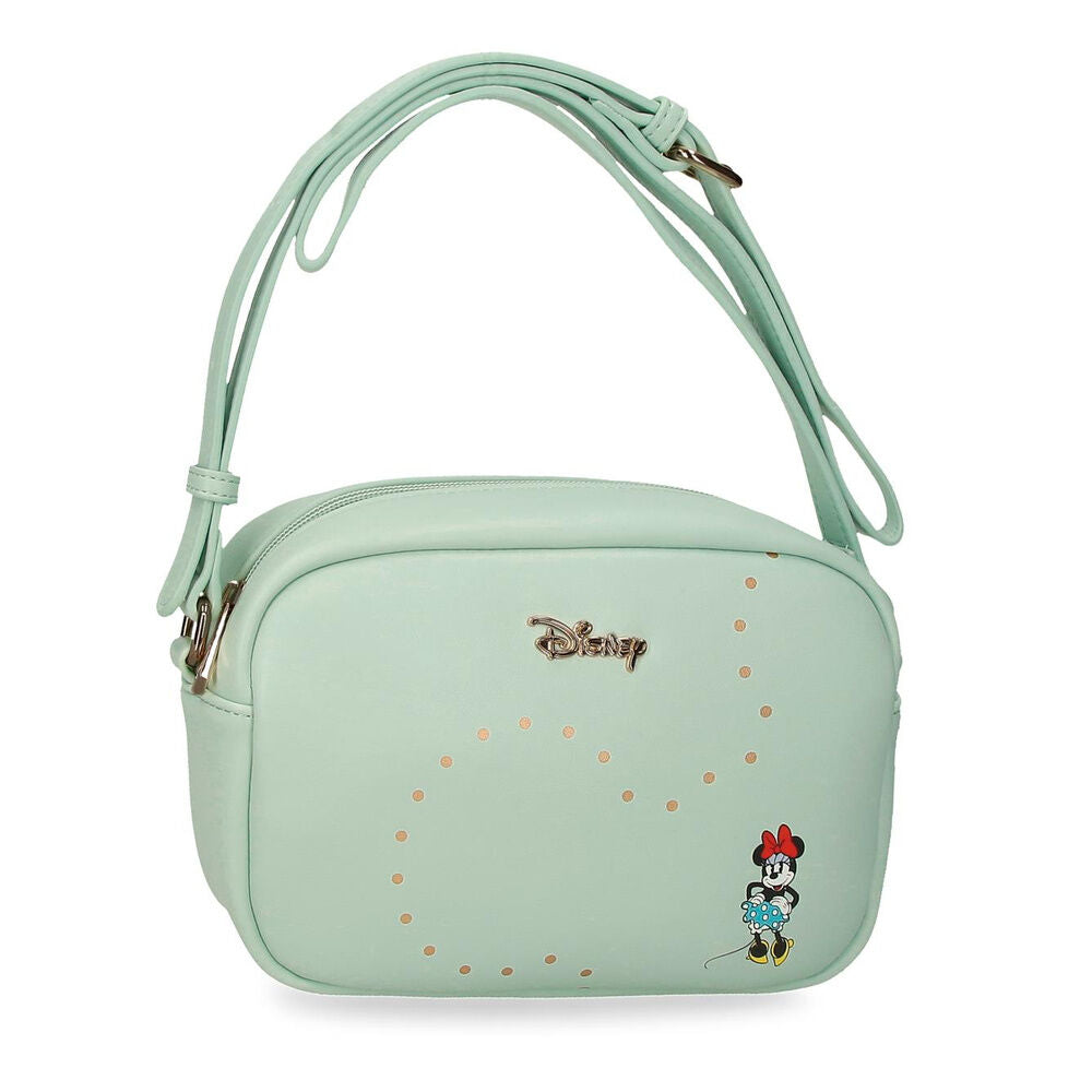 Bandolera Disney de Minnie en PU verde menta