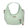 Bandolera verde menta de PU con Minnie Disney y cadena