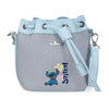 Bolso saco Stitch Disney en PU efecto denim
