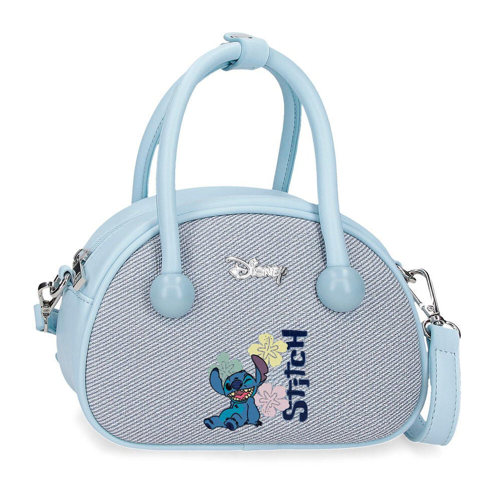 Bolso Tiki azul claro de Disney Stitch con asas y correa