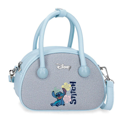 Bolso Tiki azul claro de Disney Stitch con asas y correa