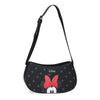 Bolso negro Bowlogue de Minnie Disney con lazo rojo