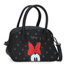 Bolso negro Bowlogue de Minnie Disney con asas y correa