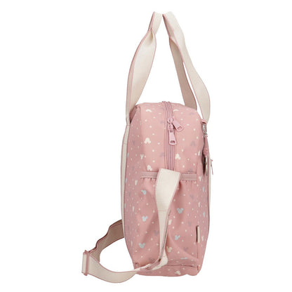 Bolsa de viaje rosa Luma con estampado de Mickey Disney - 2