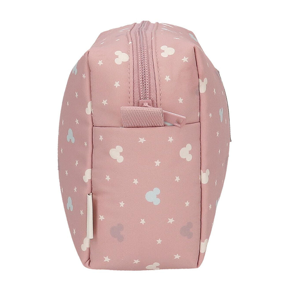 Neceser rosa Luma de Mickey Disney con estampado de estrellas - 2