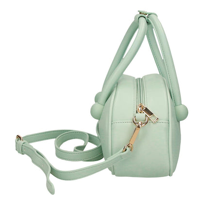 Bolso Luxe Minnie Disney verde menta con asas y correa lateral - 2