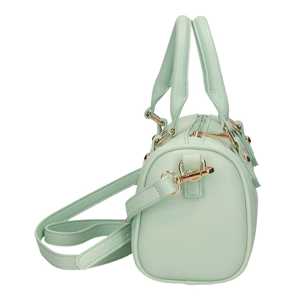 Bolso Luxe Minnie Disney verde menta con asas y correa - 2