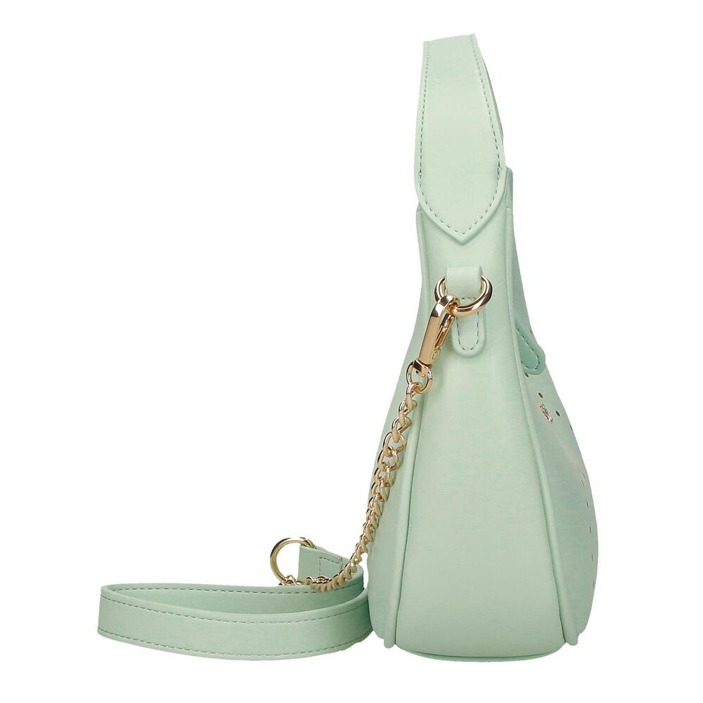 Bandolera verde menta de PU con Minnie Disney y cadena - 2