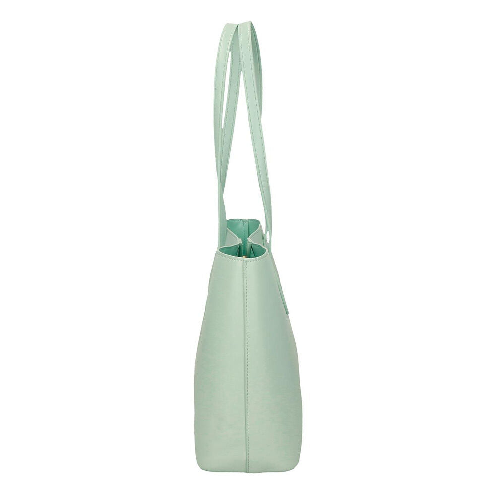 Bolso tote verde menta con Minnie de Disney - 2