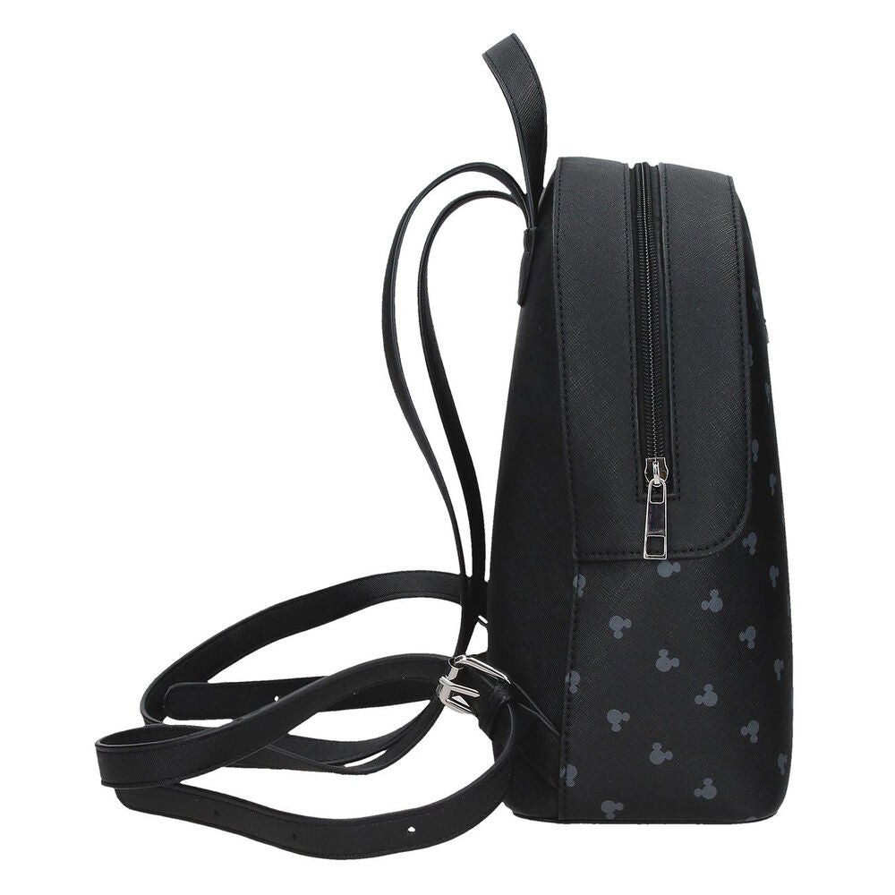 Mochila negra Bowlogue de Minnie Disney con lazo rojo - 2