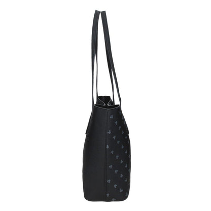 Bolso tote negro Bowlogue de Minnie Disney con lazo rojo - 2
