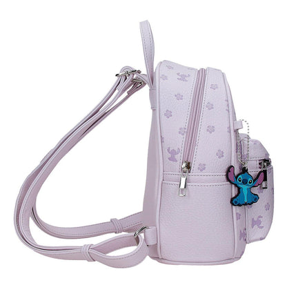 Mochila lila Bloom de Stitch Disney con bolsillo frontal - 2