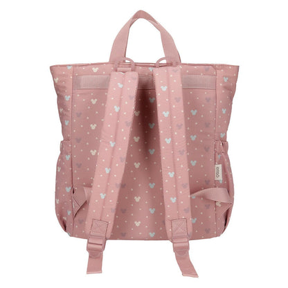 Mochila rosa de Mickey Disney Luma con estampado de estrellas - 3