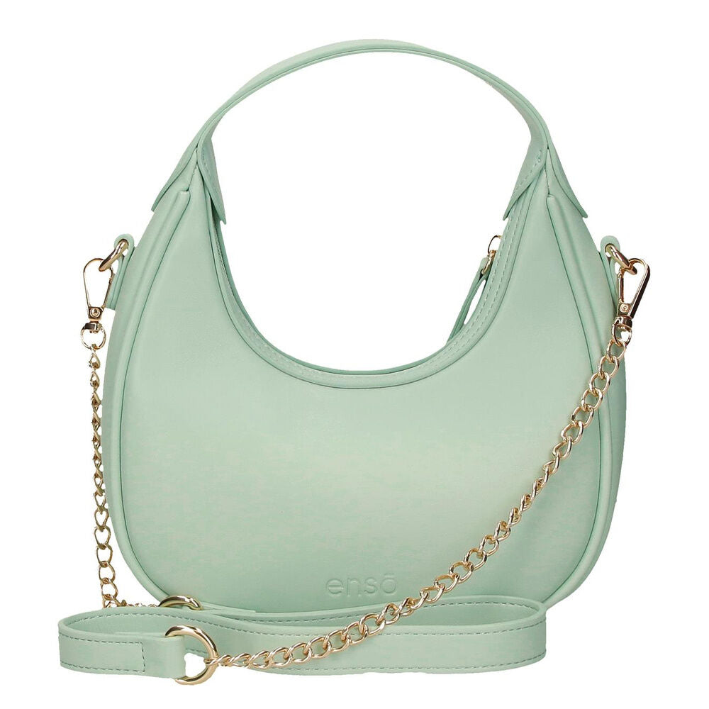 Bandolera verde menta de PU con Minnie Disney y cadena - 3