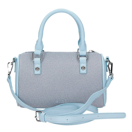 Bolso bowling azul claro de Stitch Disney con acabado efecto denim - 2
