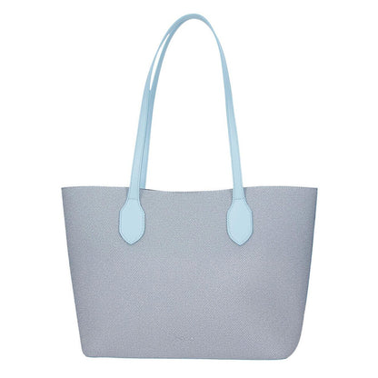 Bolso tote azul claro de Stitch Disney con acabado efecto denim - 2