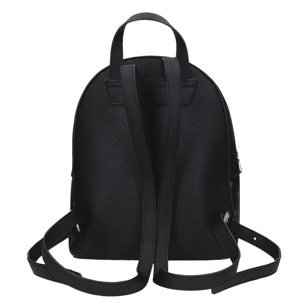 Mochila negra Bowlogue de Minnie Disney con lazo rojo - 3