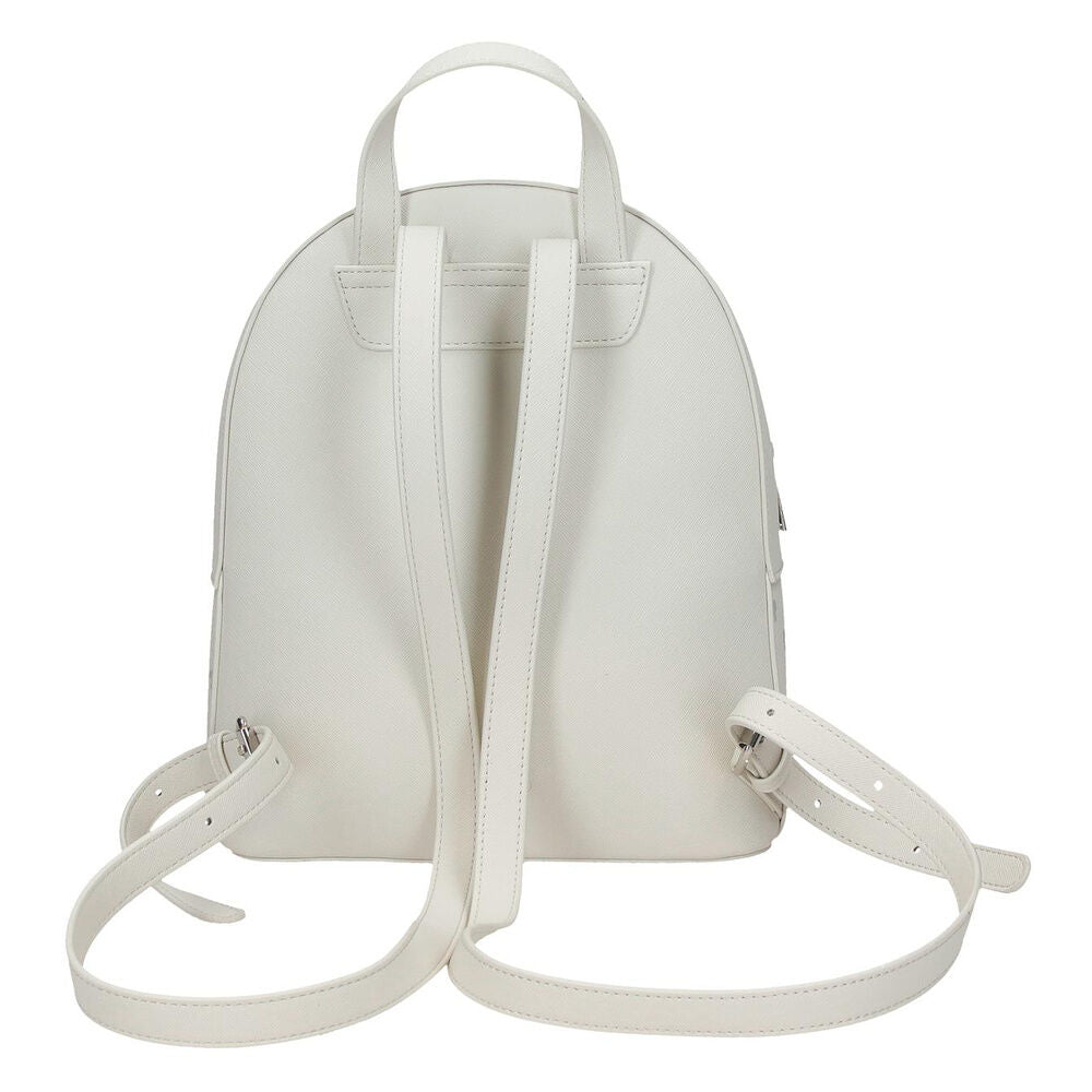 Mochila Bowlogue blanca de Minnie Disney con lazo rojo - 3