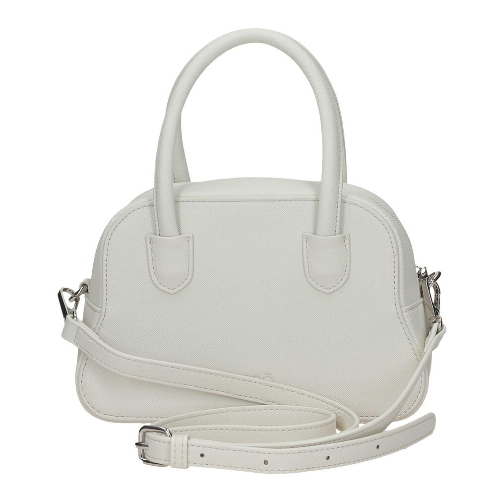 Bolso Bowlogue blanco roto de Minnie Disney con lazo rojo - 3