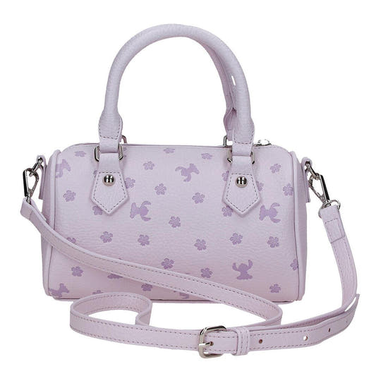 Bolso bowling lila Bloom Stitch de Disney con asas y correa lateral - 3