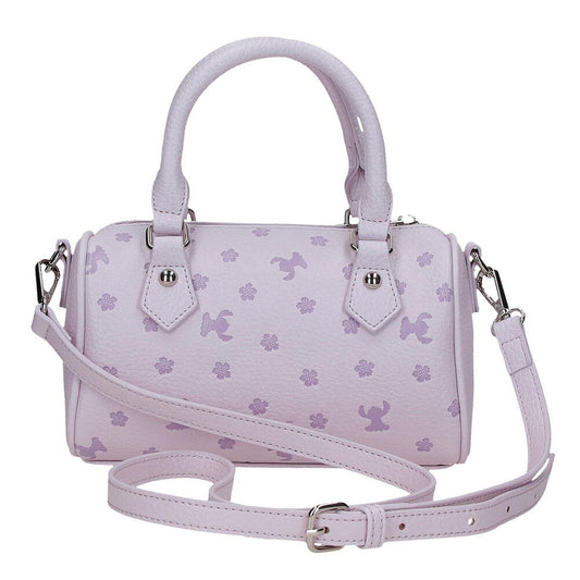 Bolso bowling lila Bloom Stitch de Disney con asas y correa lateral - 3
