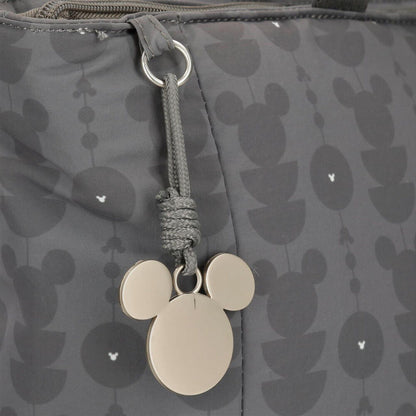 Mochila gris Zenia de Mickey Disney con bolsillo frontal - 4