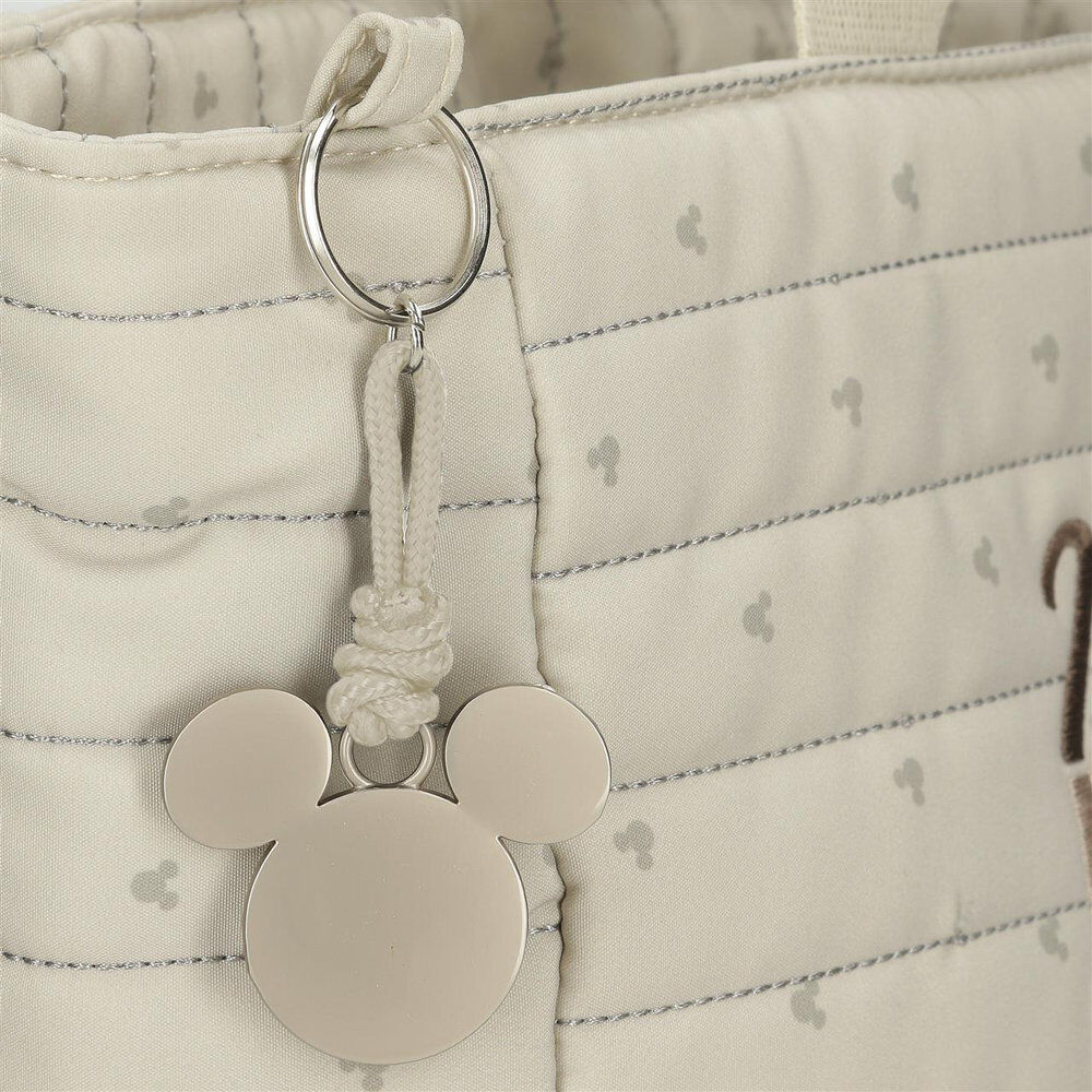 Bolsa de viaje beige Duna con diseño de Mickey Mouse Disney - 3
