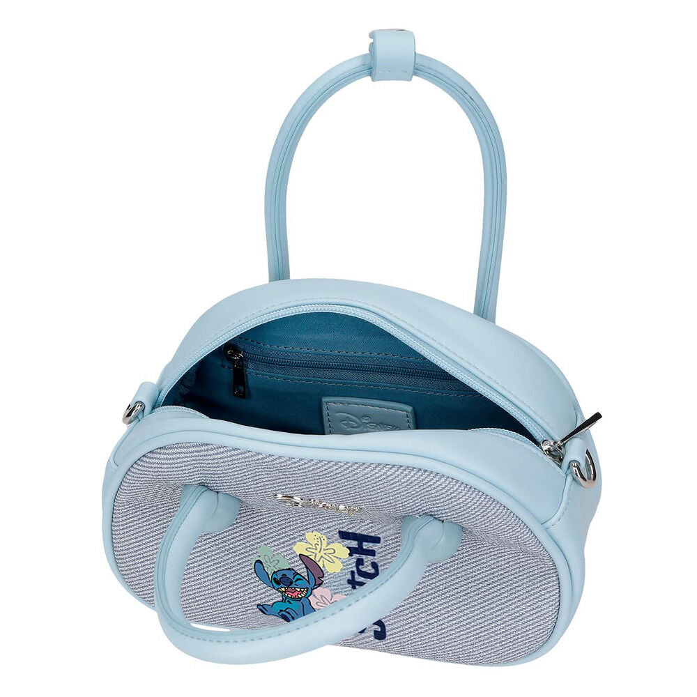 Bolso Tiki azul claro de Disney Stitch con asas y correa - 7