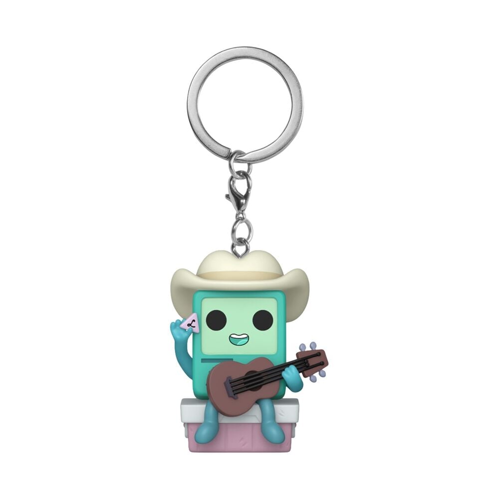 Llavero FUNKO Pocket POP! de BMO con sombrero de cowboy y guitarra