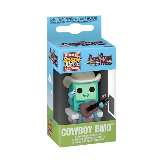 Llavero FUNKO Pocket POP! de BMO con sombrero de cowboy y guitarra - 2