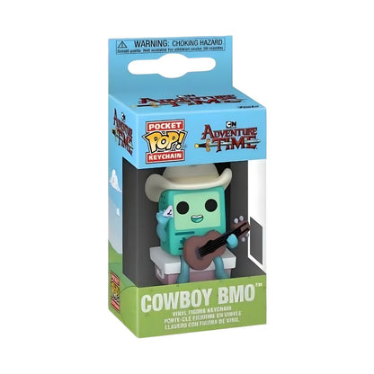 Llavero FUNKO Pocket POP! de BMO con sombrero de cowboy y guitarra - 2