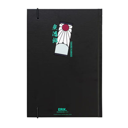 Cuaderno A5 de Tanjiro de Demon Slayer con banda elástica - 2