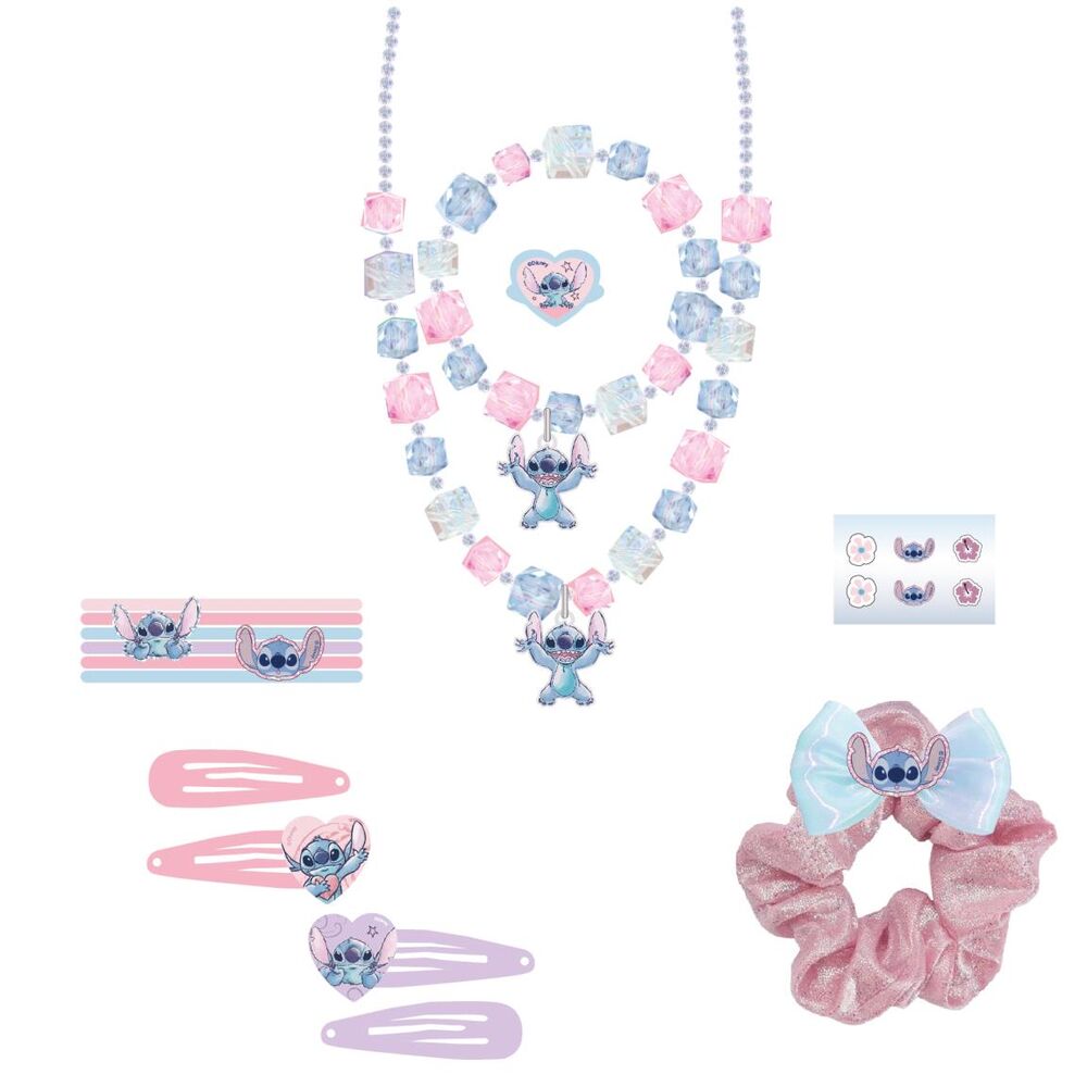 Set de accesorios para el cabello Stitch Disney de 15 piezas - 2