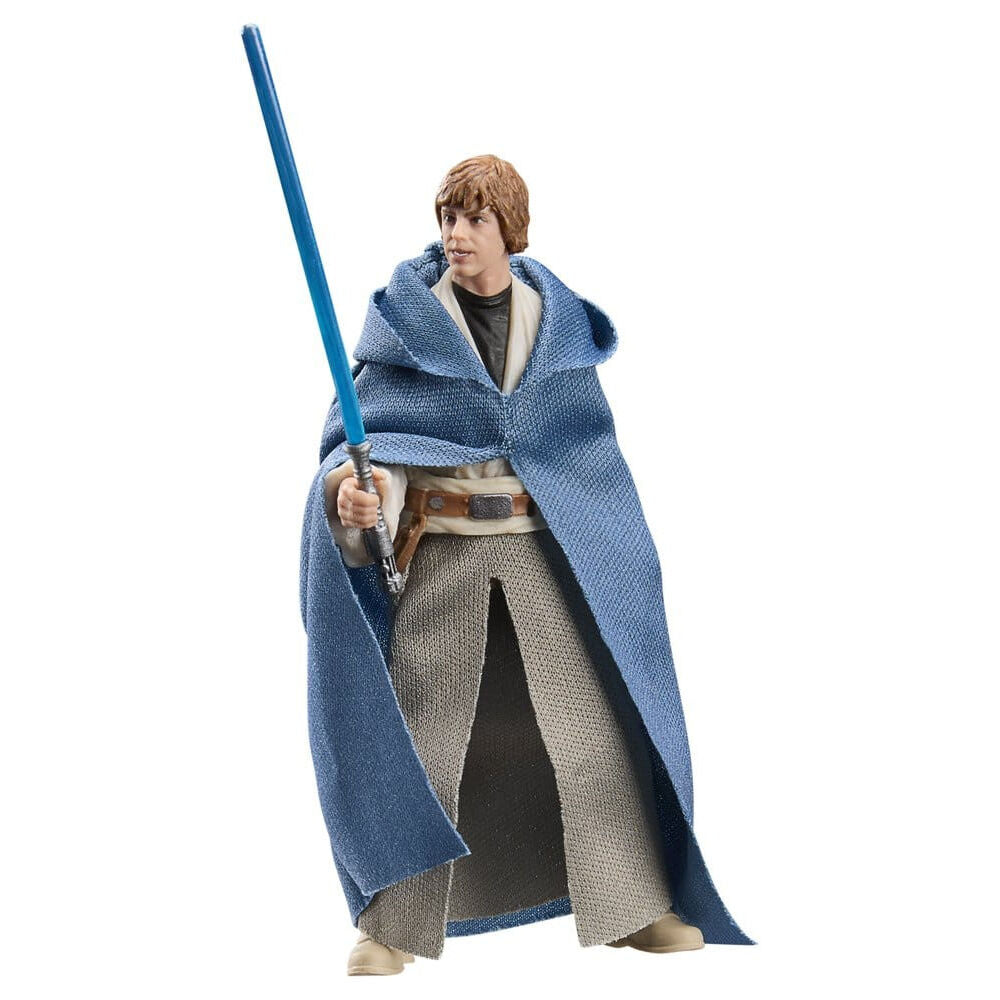 Figura Luuke de Star Wars con capa azul y sable de luz - 4