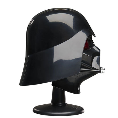 Mini casco negro de Darth Vader Star Wars The Black Series sobre base - 4
