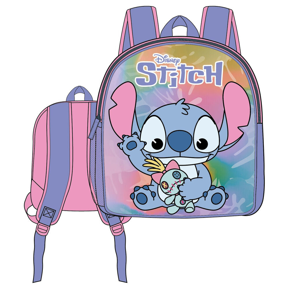 Mochila 3D de Stitch Disney en rosa y lila