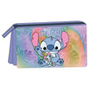 Portatodo Disney Stitch multicolor con cremallera
