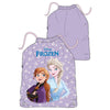 Saco mochila Disney Frozen lavanda con Anna y Elsa