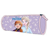 Portatodo lila de Frozen Disney con Anna y Elsa