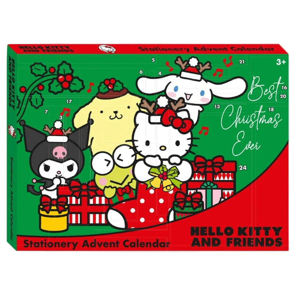 Calendario de Adviento de papelería Hello Kitty and Friends de SANRIO