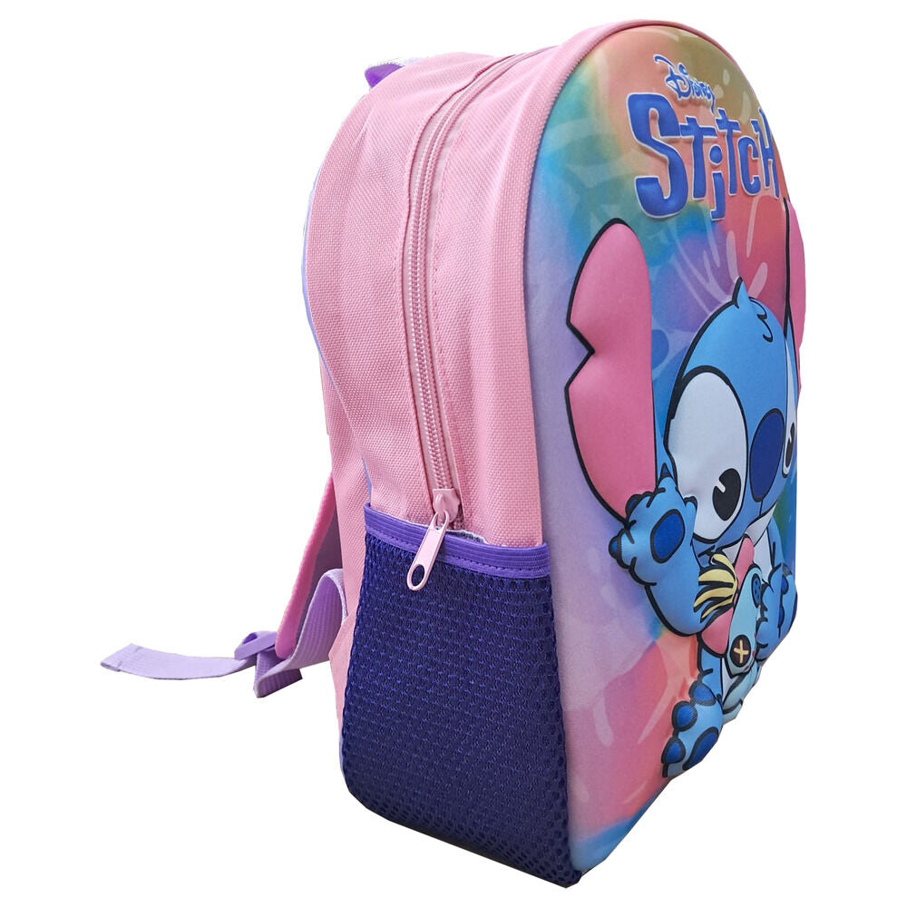 Mochila 3D de Stitch Disney en rosa y lila - 2